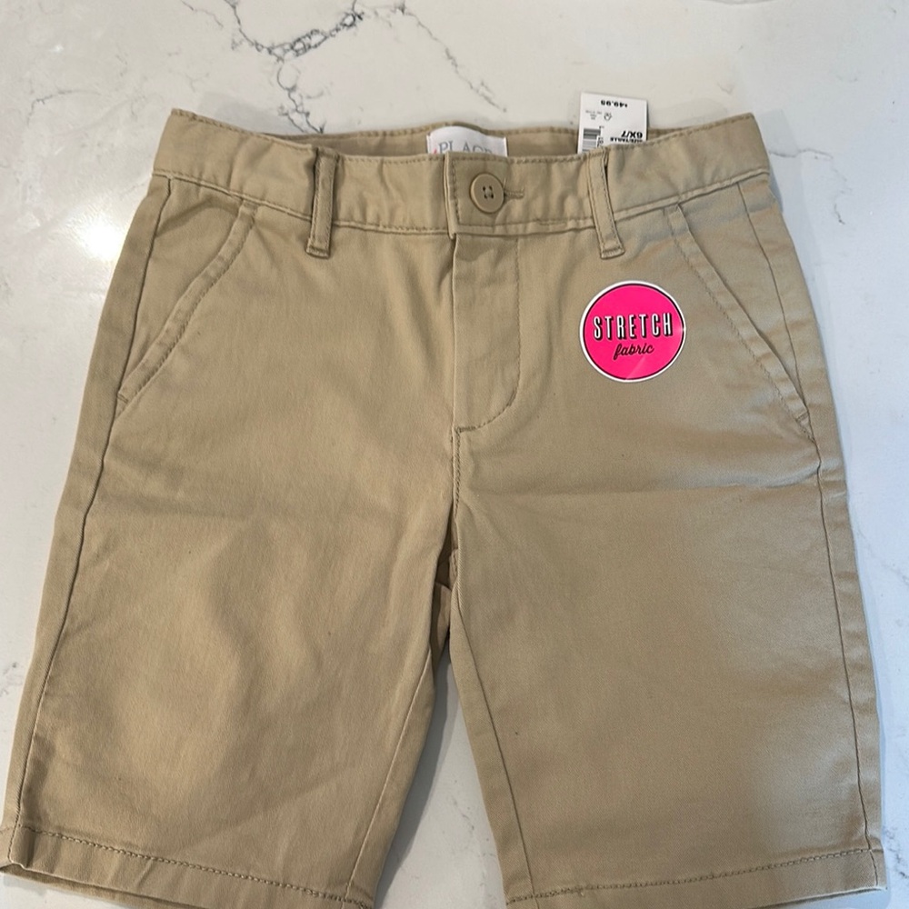 The Children's Place Tan Stretch Shorts